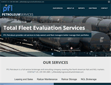 Tablet Screenshot of buyrailcars.com